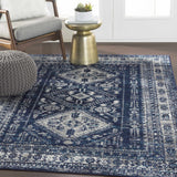 Andes Blue Area Rug - Ornate Home