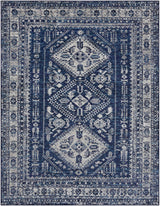 Andes Blue Area Rug - Ornate Home
