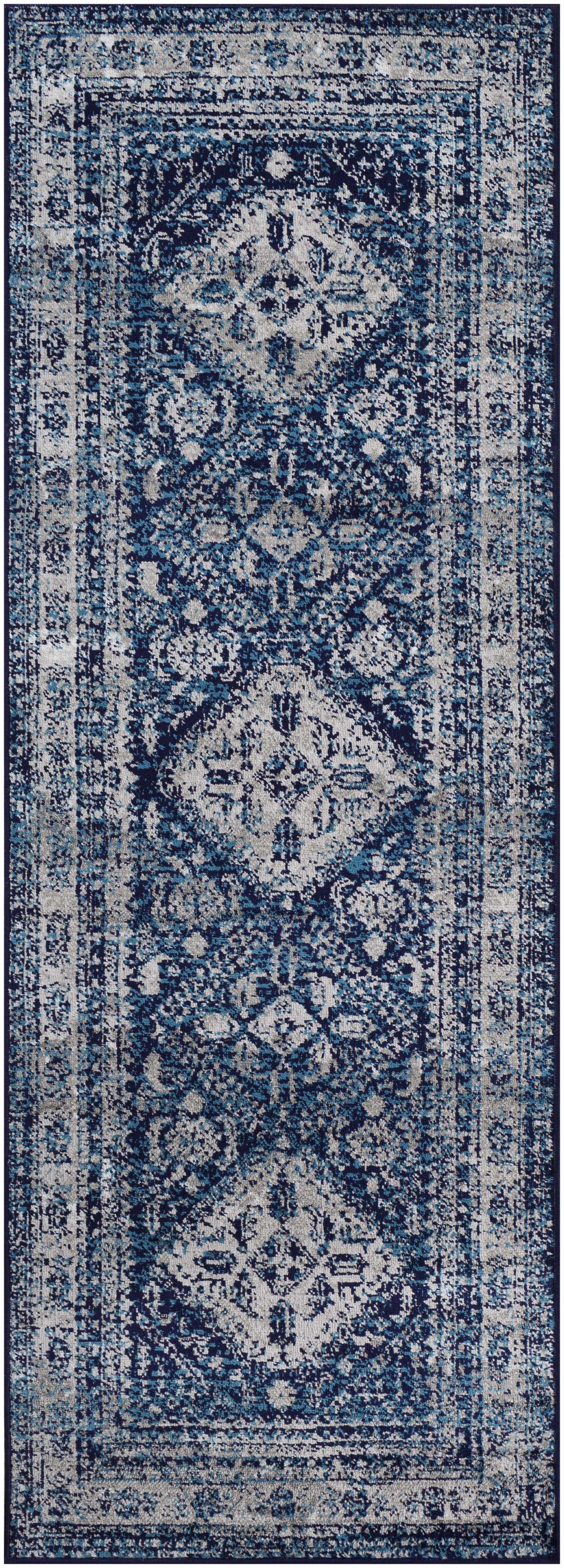 Andes Blue Area Rug - Ornate Home