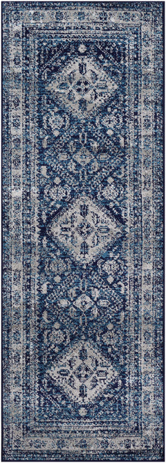 Andes Blue Area Rug - Ornate Home