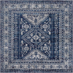 Andes Blue Area Rug - Ornate Home