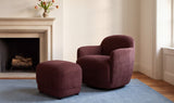 Andi Berry Swivel Chair - Ornate Home