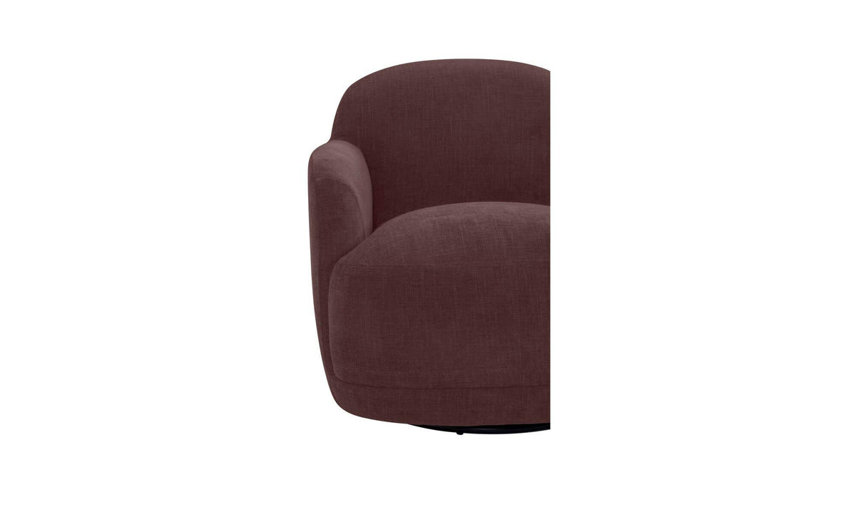 Andi Berry Swivel Chair - Ornate Home