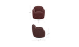 Andi Berry Swivel Chair - Ornate Home