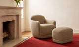 Andi Mellow Jute Ottoman - Ornate Home