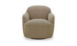 Andi Mellow Jute Swivel Chair - Ornate Home