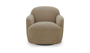 Andi Mellow Jute Swivel Chair - Ornate Home