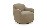 Andi Mellow Jute Swivel Chair - Ornate Home