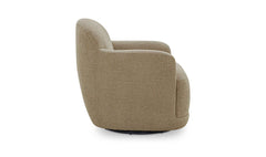 Andi Mellow Jute Swivel Chair - Ornate Home
