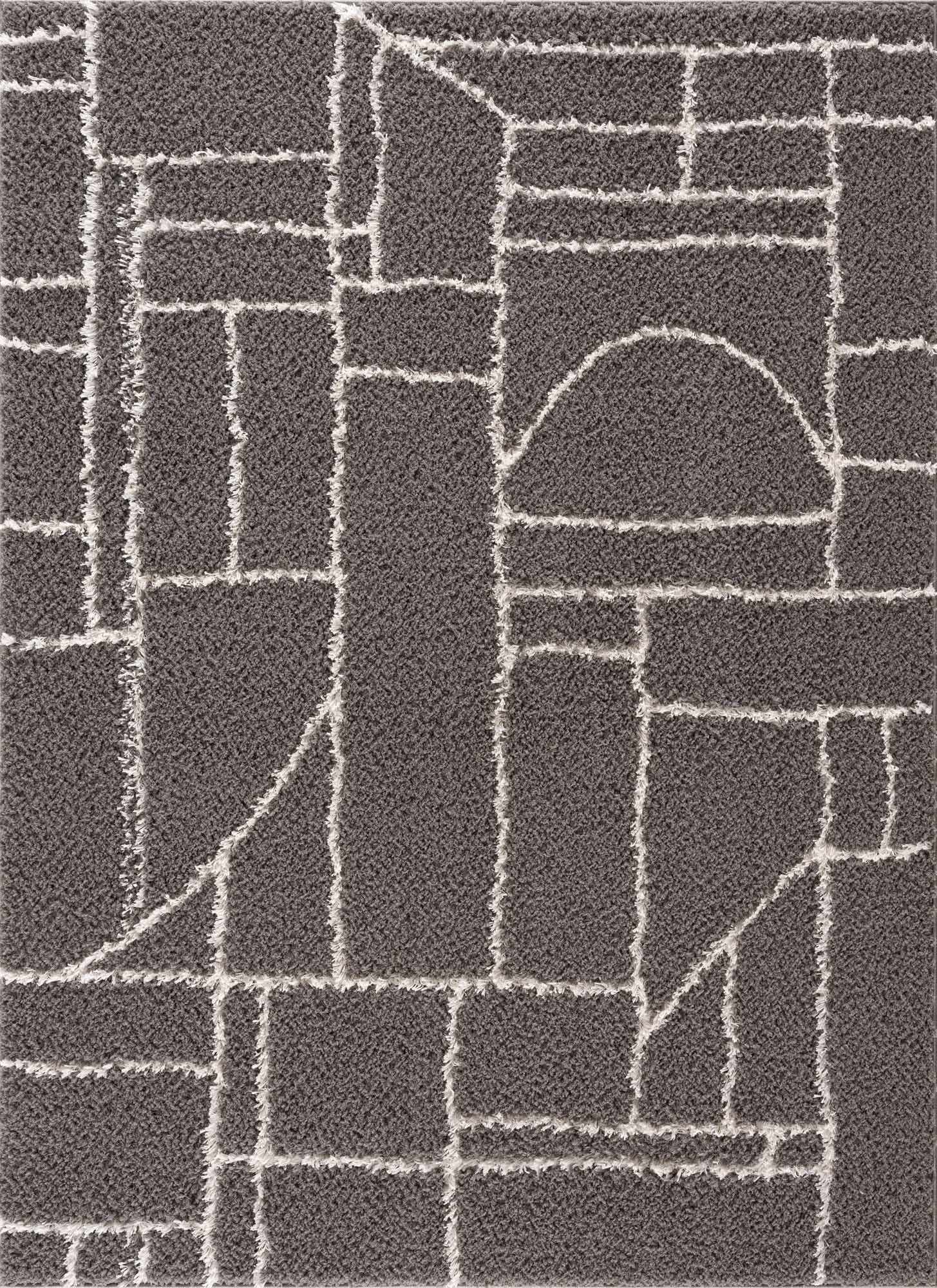 Andia Charcoal Area Rug - Clearance - Ornate Home