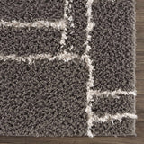 Andia Charcoal Area Rug - Clearance - Ornate Home