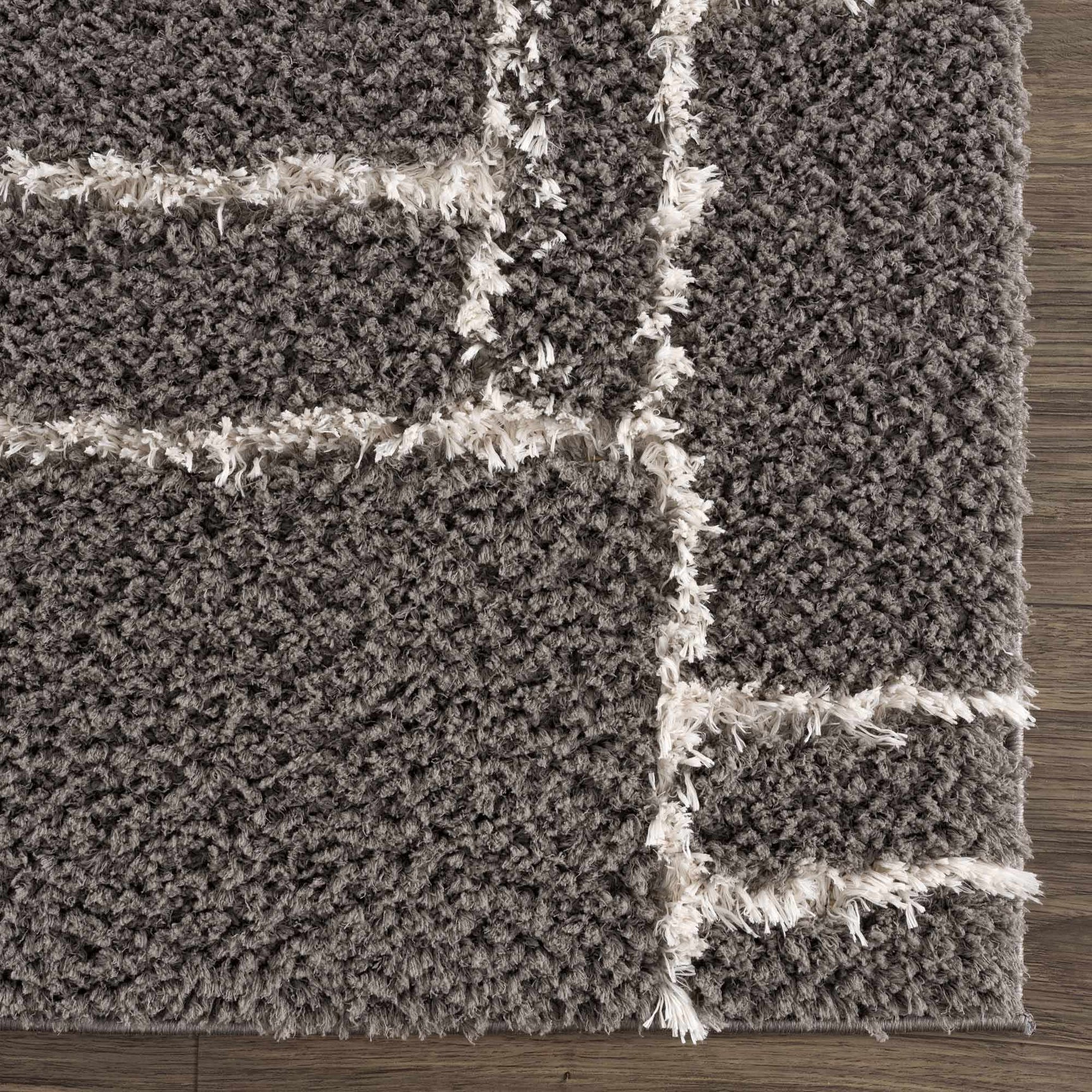 Andia Charcoal Area Rug - Clearance - Ornate Home