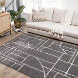 Andia Charcoal Area Rug - Clearance - Ornate Home