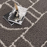 Andia Charcoal Area Rug - Clearance - Ornate Home