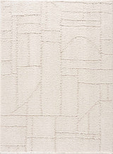 Andia Plush Grid Rug - Clearance - Ornate Home