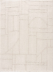 Andia Plush Grid Rug - Clearance - Ornate Home