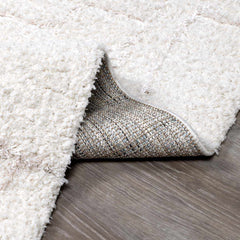 Andia Plush Grid Rug - Clearance - Ornate Home