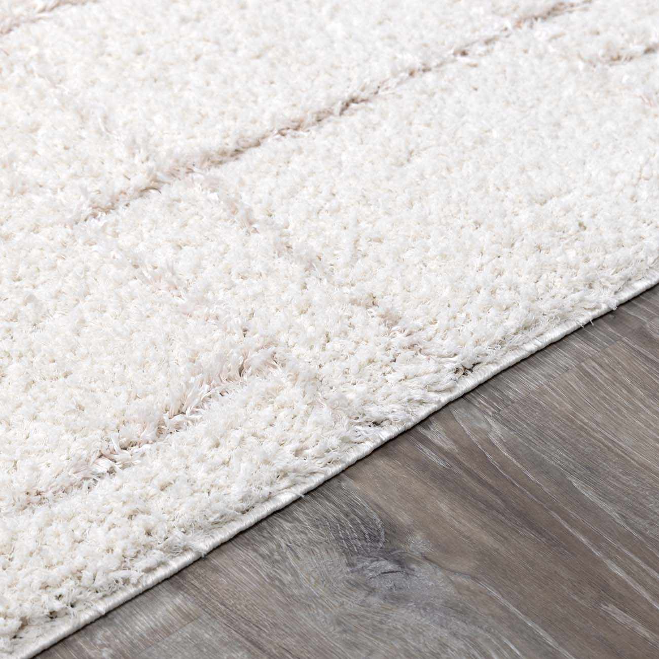 Andia Plush Grid Rug - Clearance - Ornate Home