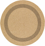 Andie Bordered Faux Jute Outdoor Rug - Clearance - Ornate Home