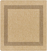 Andie Bordered Faux Jute Rug - Ornate Home