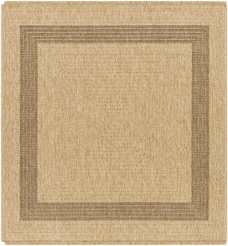 Andie Bordered Faux Jute Rug - Ornate Home
