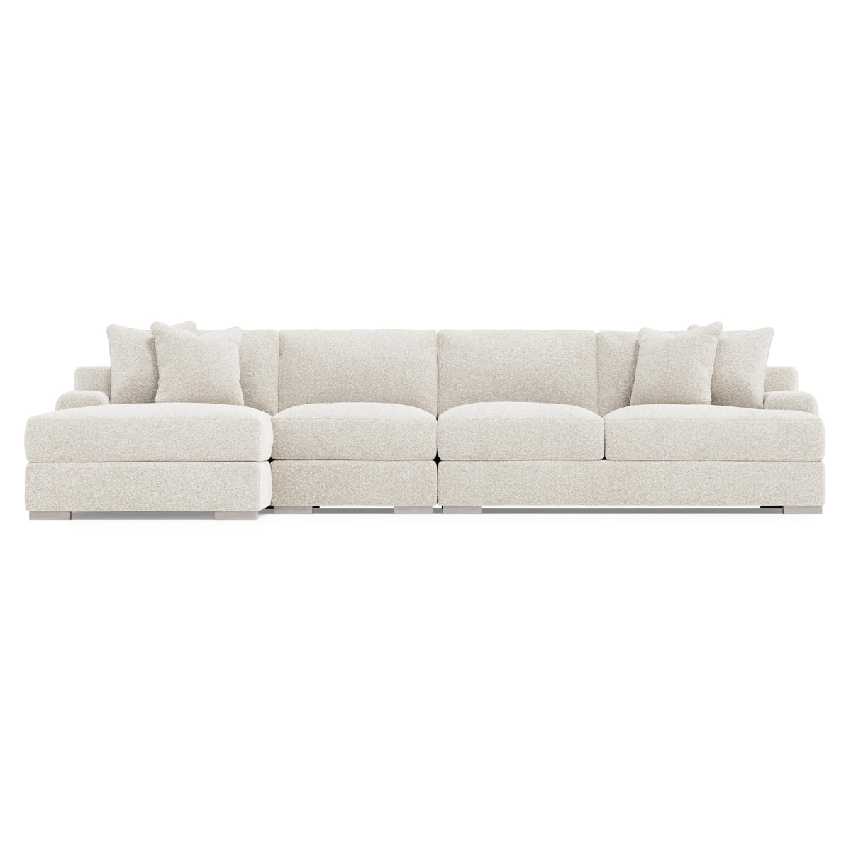 Andie Greige Sectional - Ornate Home