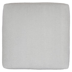 Andie Grey Fabric Bumper Ottoman - Ornate Home