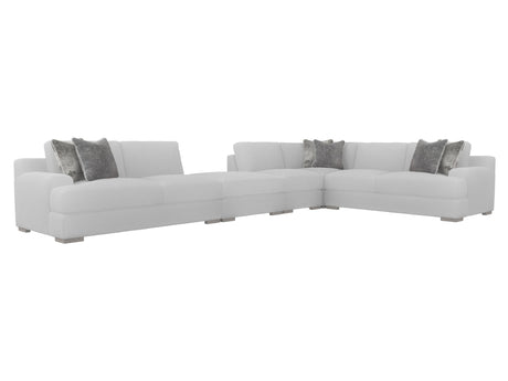 Andie Grey Fabric Sectional - Ornate Home