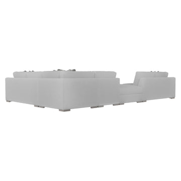 Andie Grey Fabric Sectional - Ornate Home
