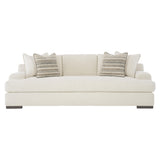 Andie White/Cream Fabric Sofa - Ornate Home