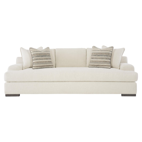 Andie White/Cream Fabric Sofa - Ornate Home