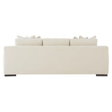 Andie White/Cream Fabric Sofa - Ornate Home