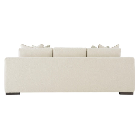 Andie White/Cream Fabric Sofa - Ornate Home