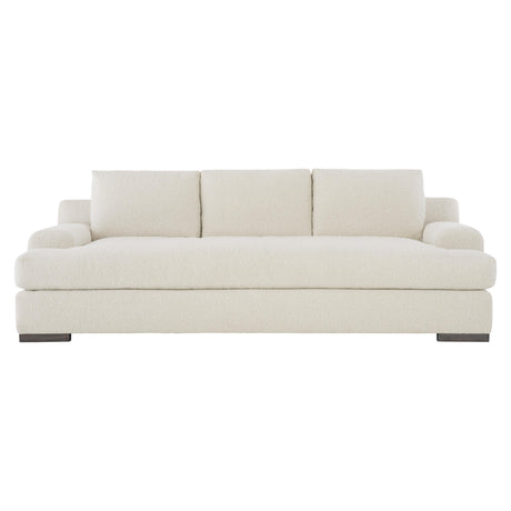 Andie White/Cream Fabric Sofa - Ornate Home