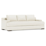 Andie White/Cream Leather Sofa - Ornate Home