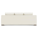 Andie White/Cream Leather Sofa - Ornate Home