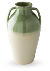 Andorbury Green/Beige Vase - Ornate Home