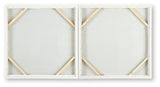 Andorfield Beige/Black/White Wall Art (Set of 2) (Online Special Price) - Ornate Home
