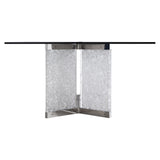 Andorra Gray/Blue Dining Table - Ornate Home