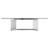 Andorra Gray/Blue Dining Table - Ornate Home