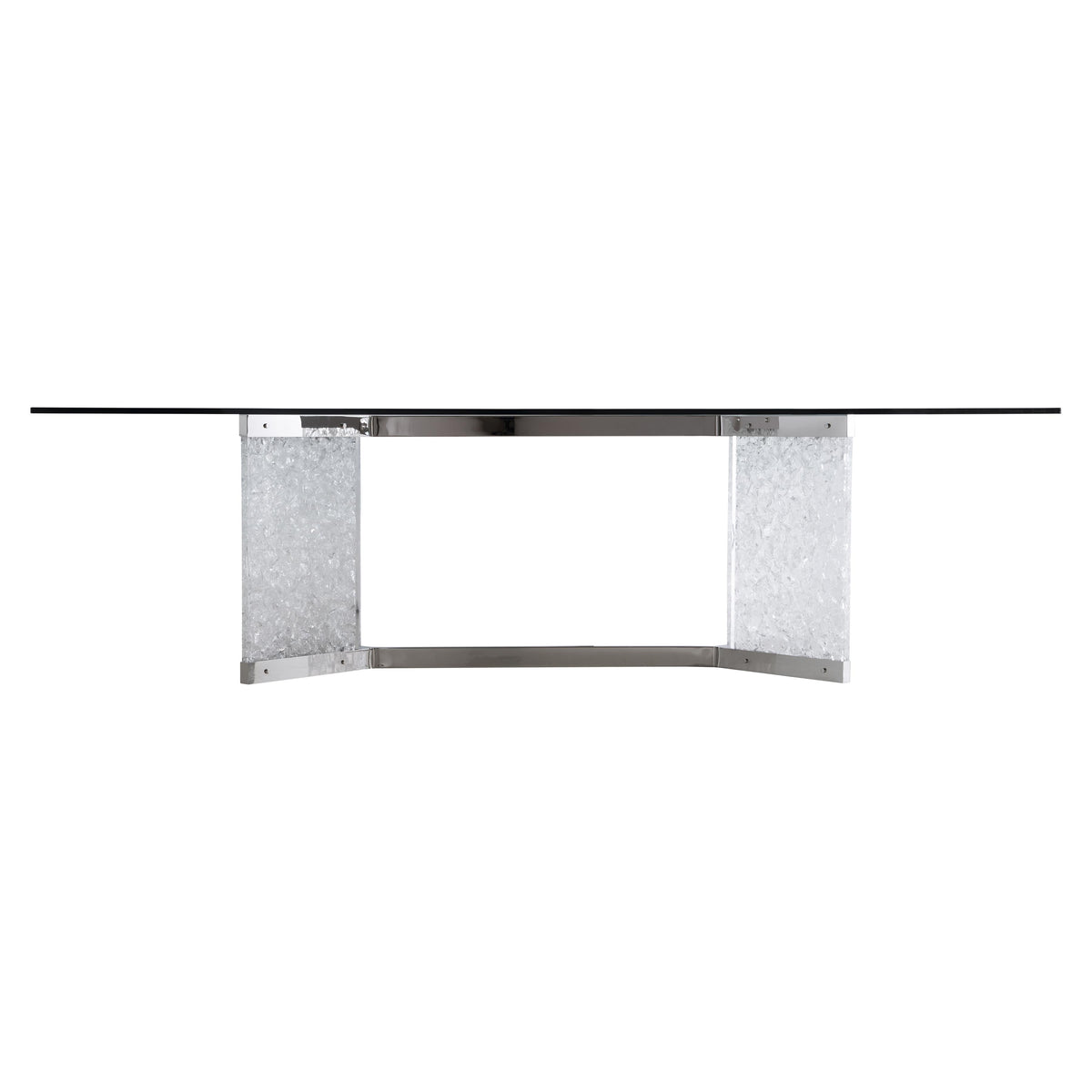 Andorra Gray/Blue Dining Table - Ornate Home