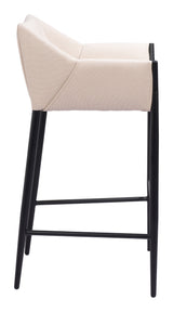 Andover Beige Barstool - Ornate Home