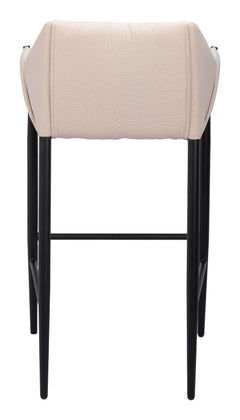Andover Beige Barstool - Ornate Home