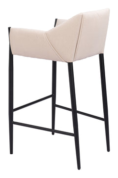Andover Beige Barstool - Ornate Home
