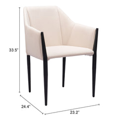Andover Beige Dining Chair (Set of 2) - Ornate Home