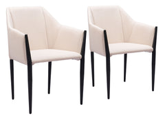Andover Beige Dining Chair (Set of 2) - Ornate Home