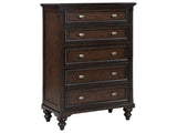 Andover Dark Oak Chest - Ornate Home