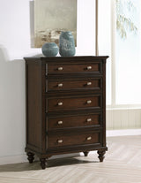 Andover Dark Oak Chest - Ornate Home