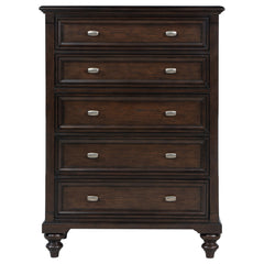 Andover Dark Oak Chest - Ornate Home