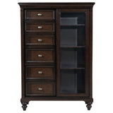 Andover Dark Oak Door Chest - Ornate Home